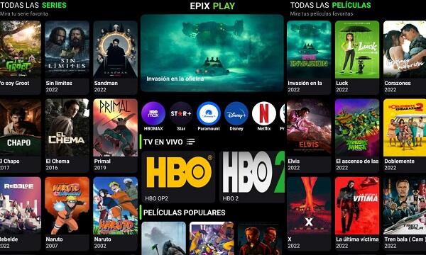 Epix Play APK Descargar
