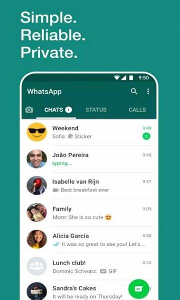 Whatsapp Android 4.4.4