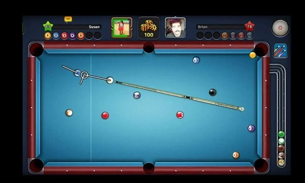 8 Ball Pool Mod APK Garis Panjang 5.14 (Garis Panjang Dan Coin)