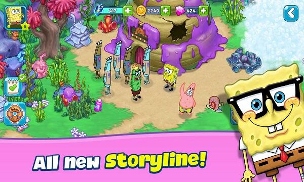 Spongebob Adventures in A Jam Mod APK For Android