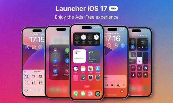 Launcher IOS 17 Pro APK