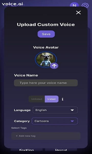 AI Voice Generator Mod APK