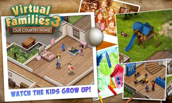 Virtual Families 3 Mod APK Everything Unlocked