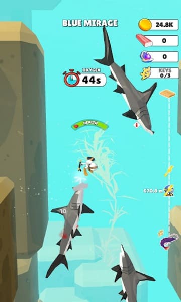 Diver Hero Mod APK Unlimited Money