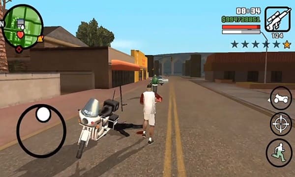 GTA SAN ANDREAS Mobile com controle (android) 