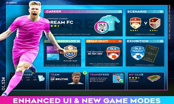 Dream League Soccer 2024 Mod APK Unlimited Money