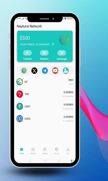 Neptune Network App