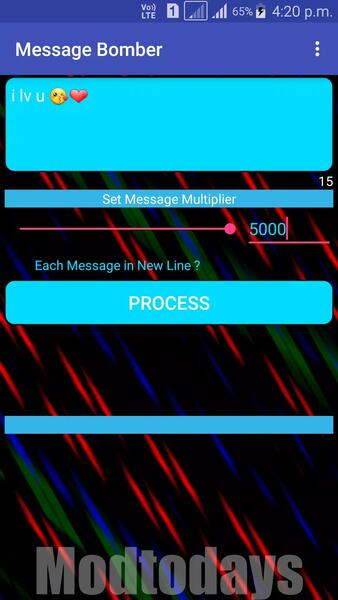 Message Bomber APK Unlimited Messages