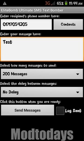 SMS Bomber Mod APK Pro