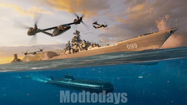 Modern Warships Mod APK Unlimited Ammo