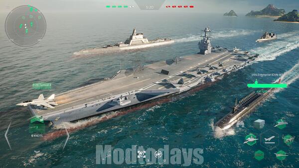 Modern Warships Mod APK Unlimited Money and Gold