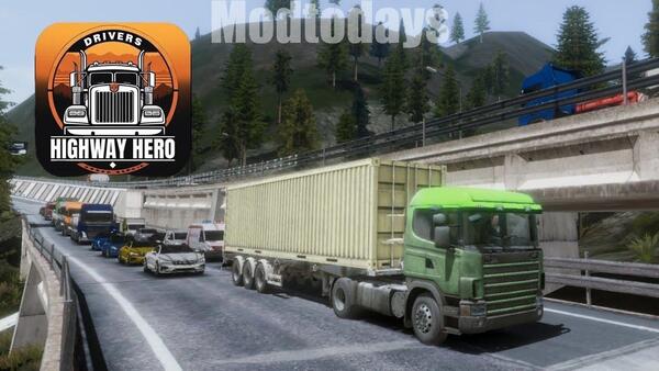 Drivers Highway Hero Mod APK Unlocked All Trucks