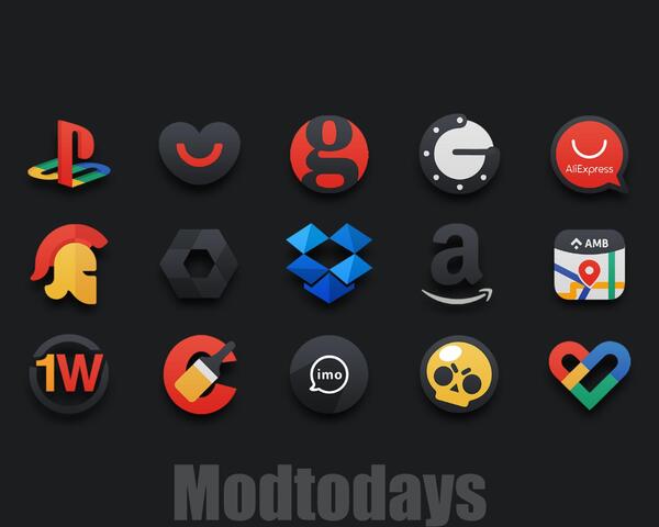 Darko Icon Pack Mod APK Android