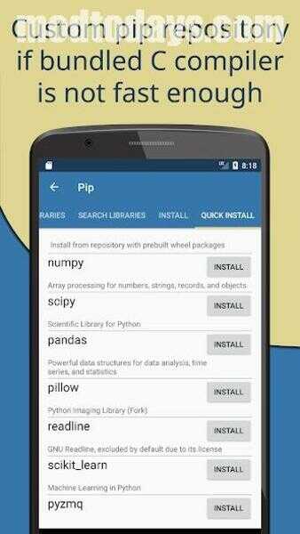Pydroid 3 APK Premium Unlocked