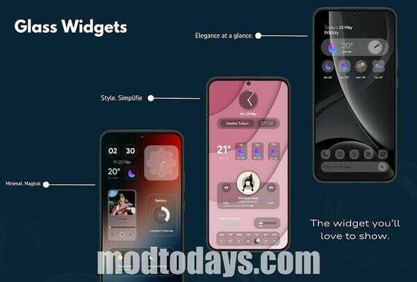 Glass Widgets APK Download
