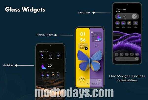 Glass Widgets APK Latest Version