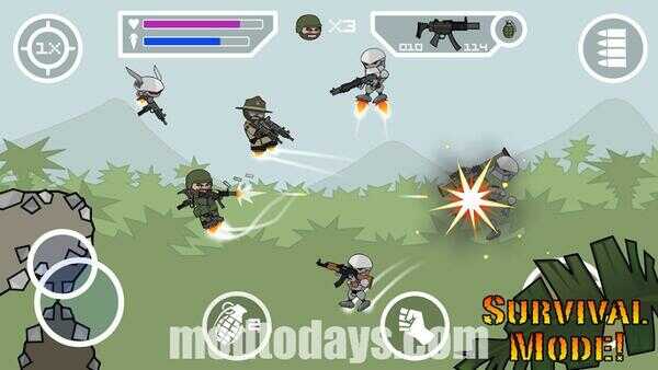 Mini Militia Classic Mod APK Unlimited Nitro