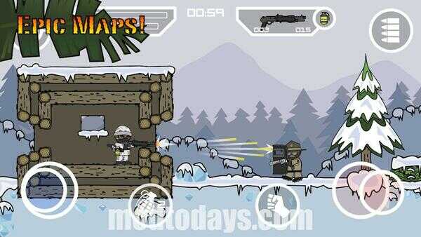 Mini Militia Classic Mod APK Unlimited Ammo