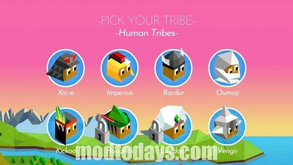 Battle of Polytopia Mod APK All Skins Unlocked