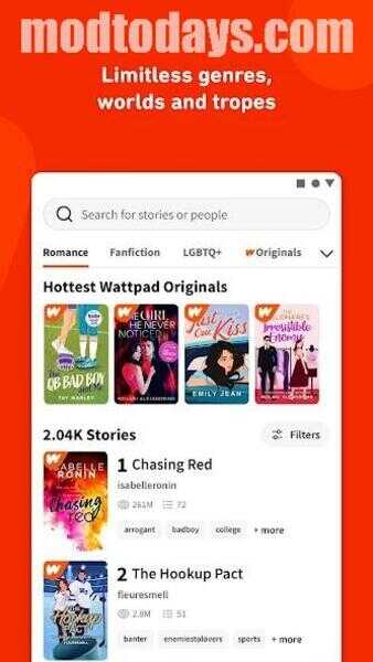 Wattpad Android APK