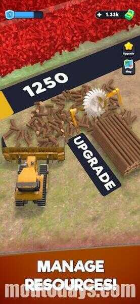 Lumber Chopper Mod APK Unlimited Money