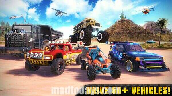 Off The Road Mod APK All Cars Unlocked 