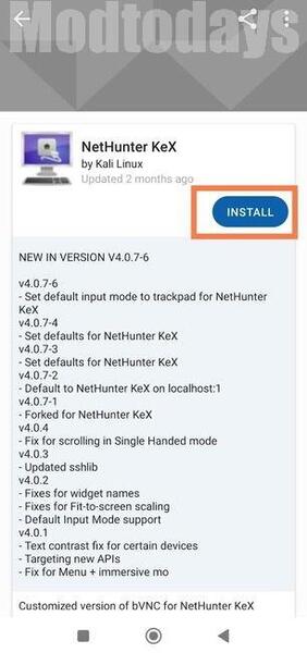 NetHunter KeX APK Android