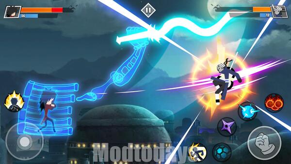 Stick Shinobi Fighting Mod APK Unlimited Gems