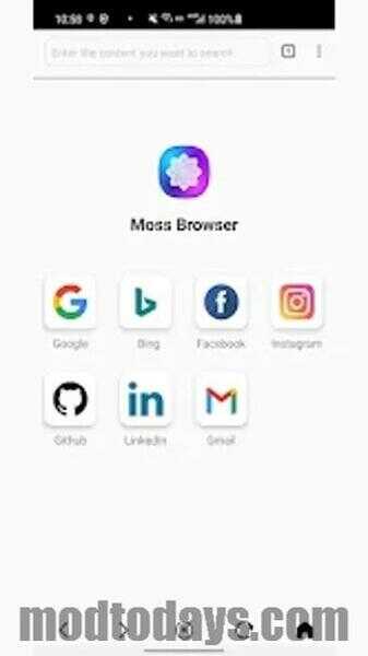 Moss Browser APK Mod