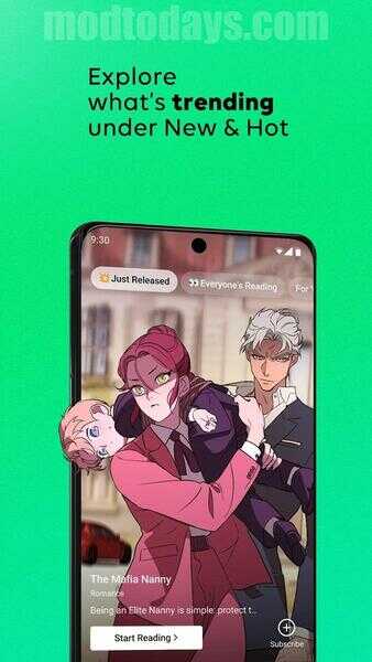 WEBTOON Mod APK Unlimited Coins