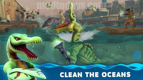Hungry Shark World Mod APK unlocked all