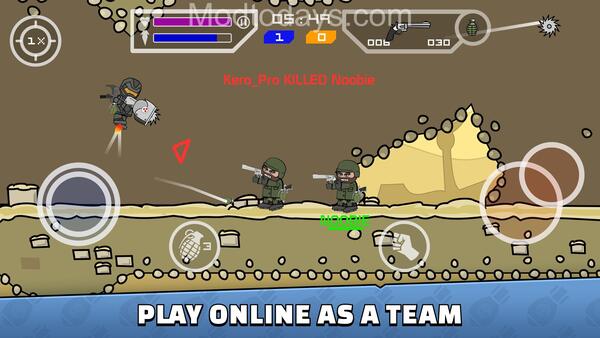 Mini Militia Mod APK unlimited health