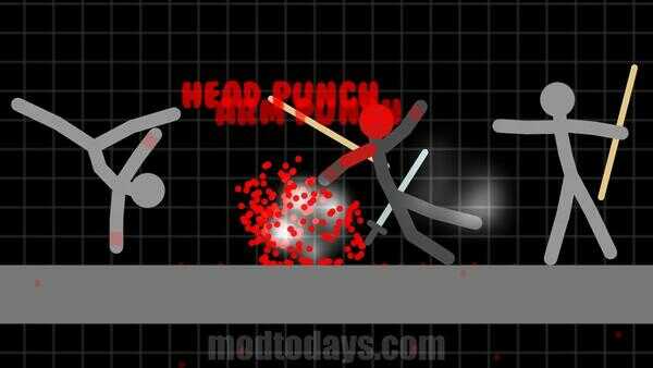 Stickman Warriors Mod APK unlocked all characters