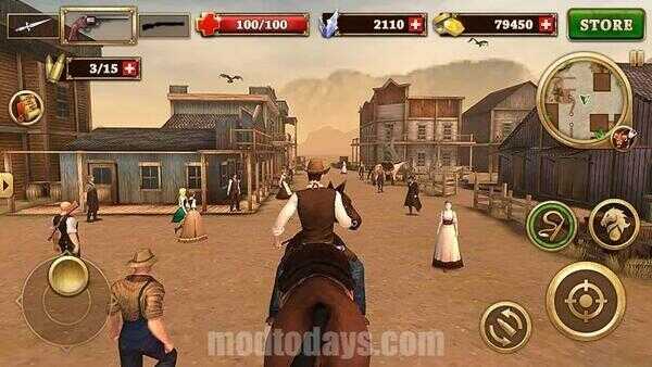 West Gunfighter Mod APK unlimited diamonds