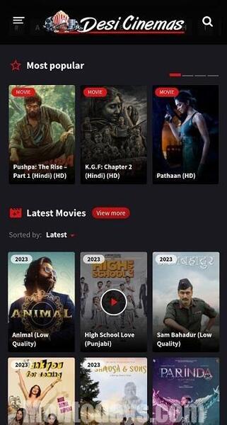 Desi Cinema APK No Ads