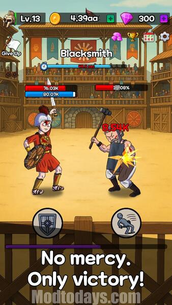 Legend of Gladiator Mod APK No Ads