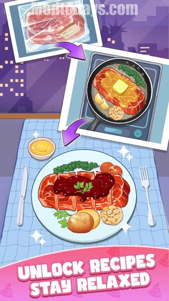 Cookingdom Mod APK Unlimited Money