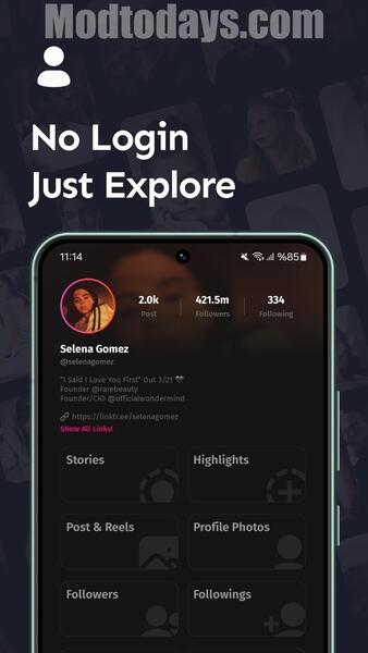 InAnalyze Mod APK Instagram