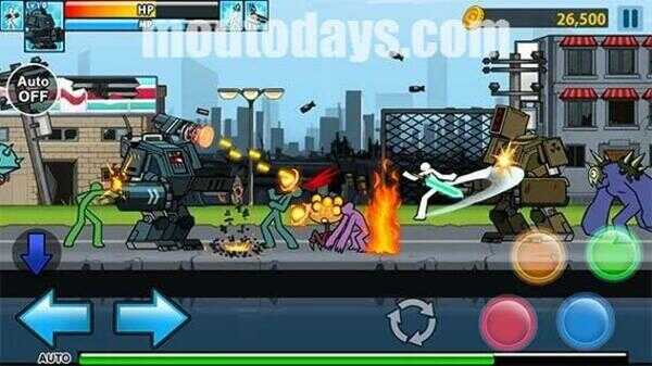 Anger of Stick 4 Mod APK Unlimited Money
