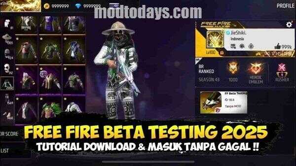 FF Beta Seru APK No PW