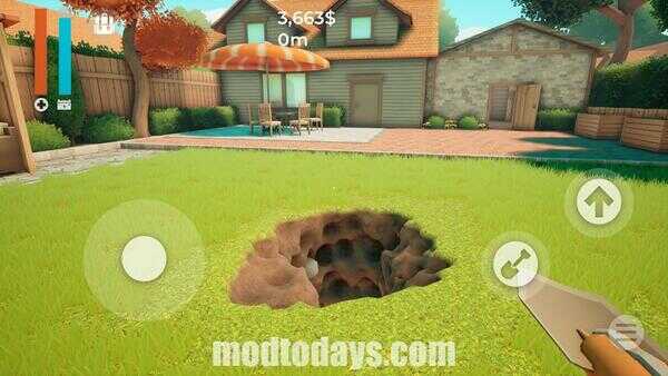 A Game About Digging A Hole APK Unlimited Money