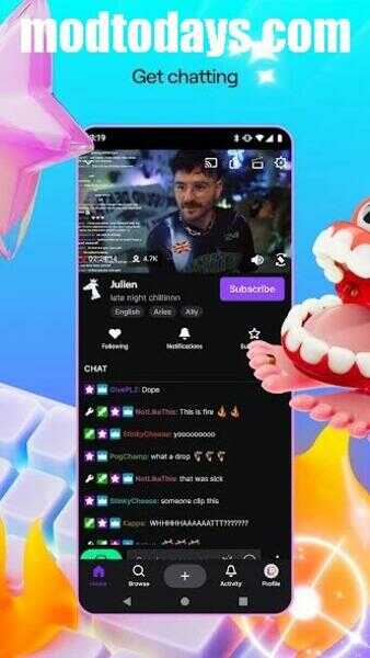 Twitch Mod APK Latest Version