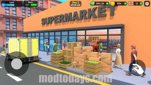Supermarket Tycoon 3D Mod APK Unlimited Money