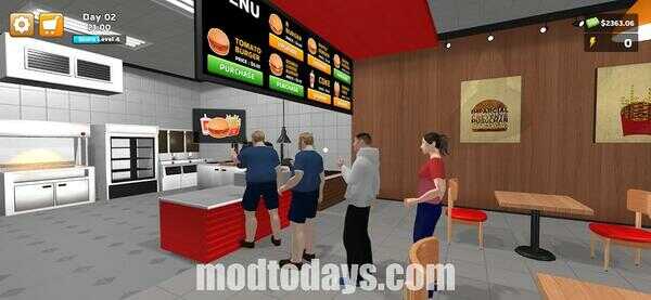 Burger Simulator Mod APK Unlimited Energy