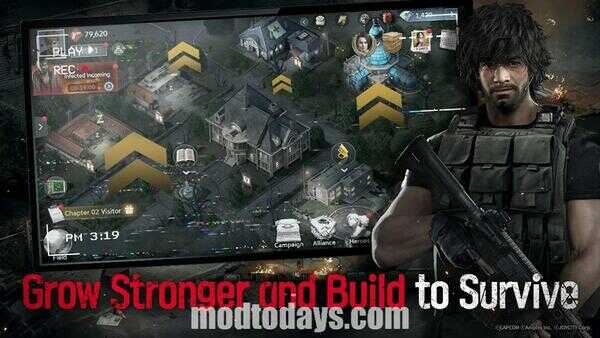 Resident Evil Survival Unit APK Damage