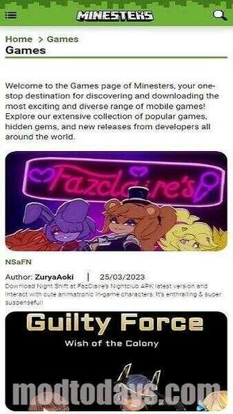 Minesters APK Full Game