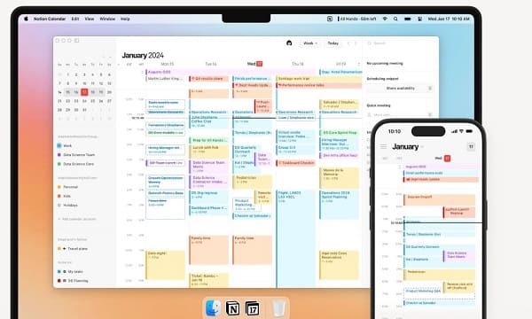 Notion Calendar Mac App