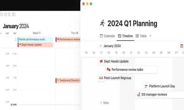 Notion Google Calendar