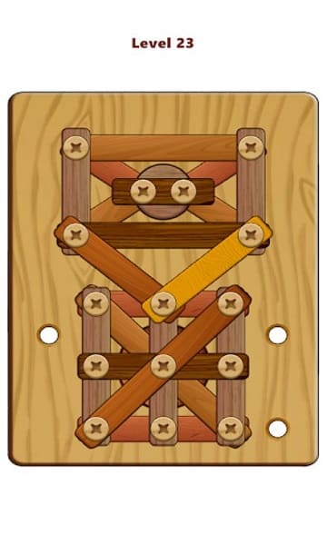 Wood Nuts And Bolts Puzzle Mod APK