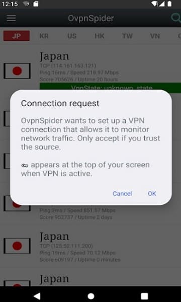 VPN Proxy OvpnSpider APK